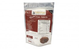 Hanman Nutritions Roasted Flax Seeds   Pack  250 grams
